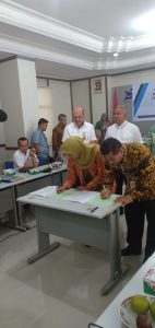 Pemandangan MOu Unidha dengan PNP
