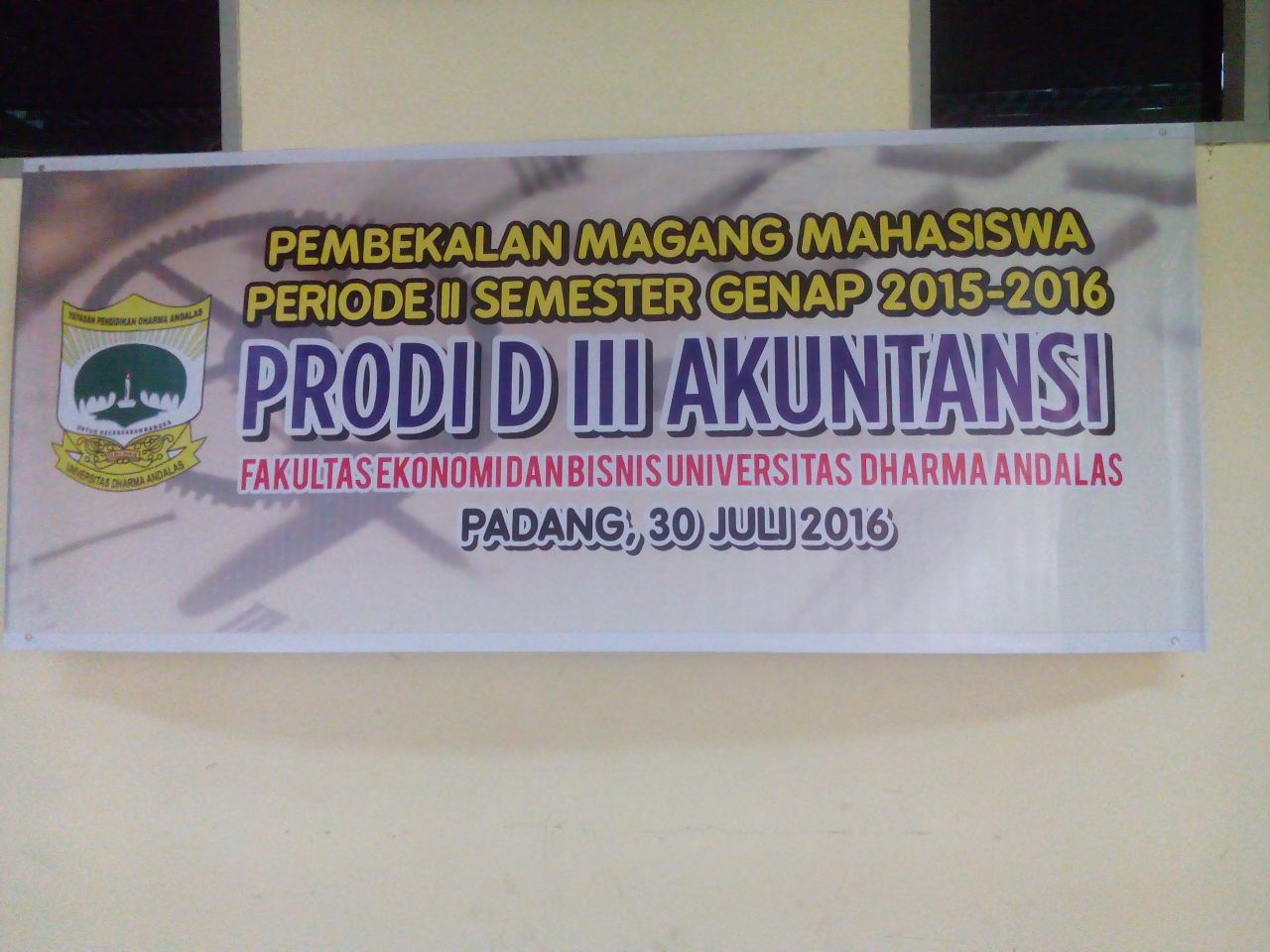 Pembekalan Magang Prodi D3 Akuntansi