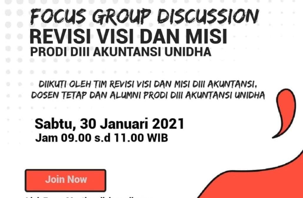 FGD Revisi Visi dan Misi